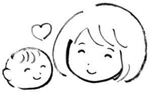 母と子