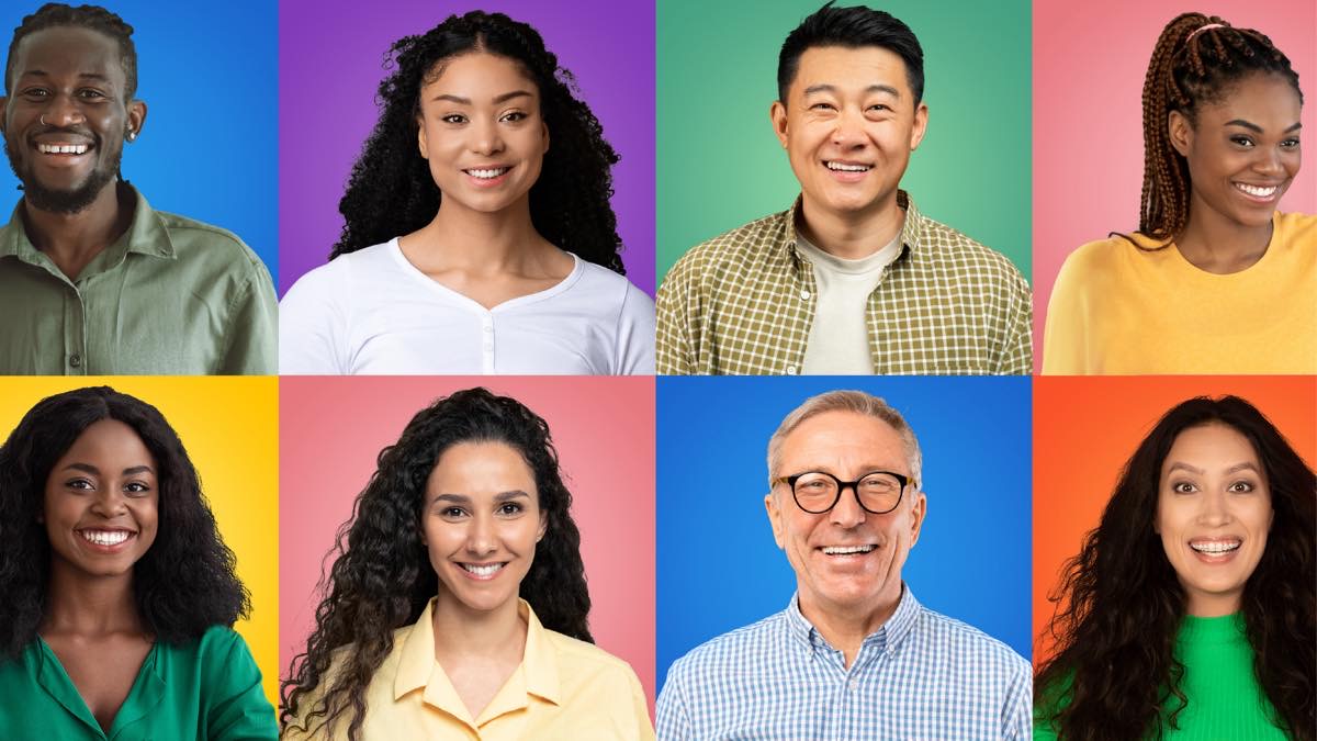 多国籍の人たち